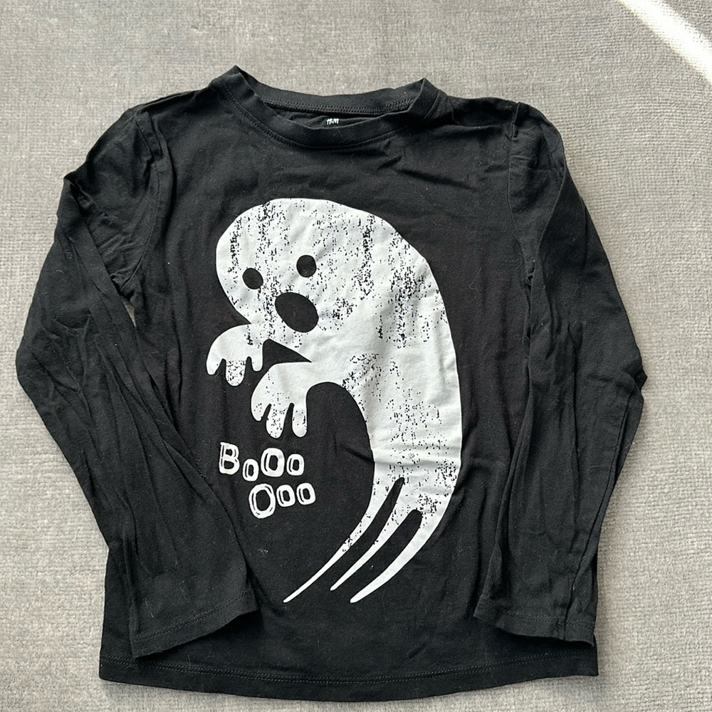 Boy’s Ghost long t-shirt - H&M - US 6
